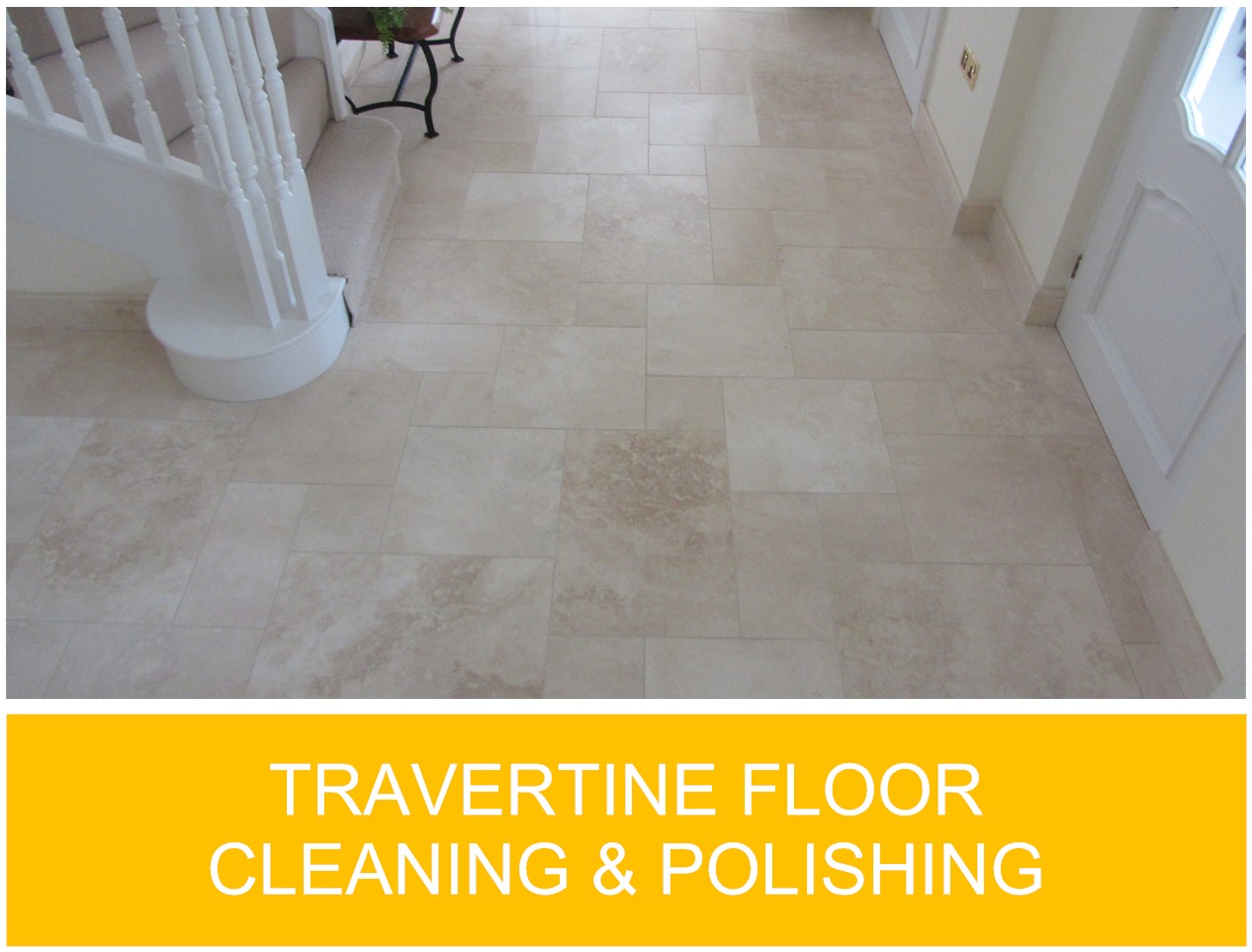 Travertine Floor Cleaning And Polishing 